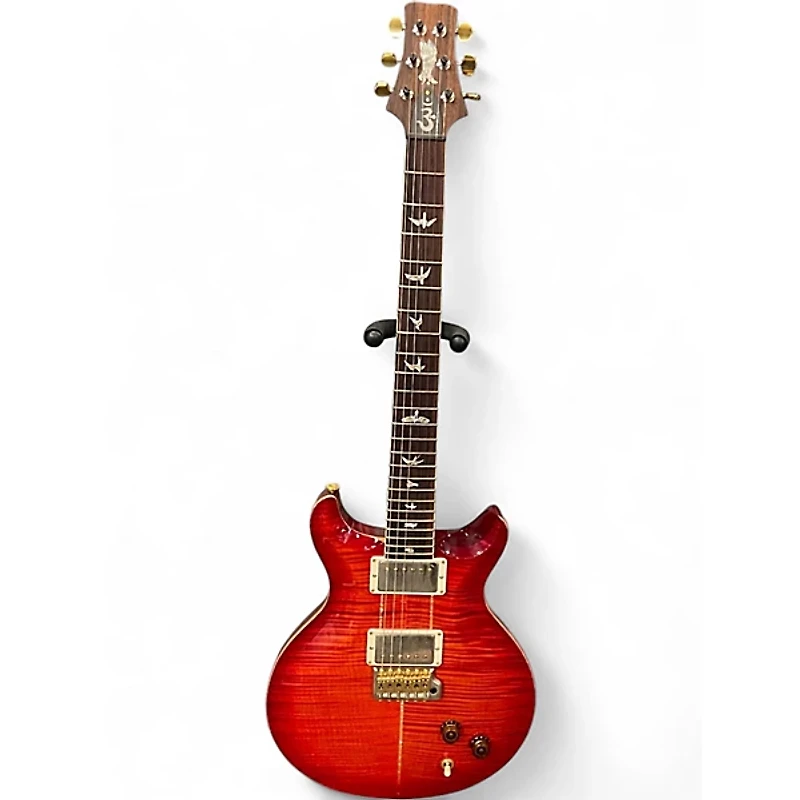 Used PRS SANTANA RETRO ORANGE Solid Body Electric Guitar