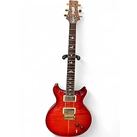Used PRS SANTANA RETRO ORANGE Solid Body Electric Guitar