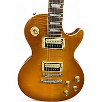 Used Gibson Les Paul Traditional Iced Tea Solid Body Electric Guitar