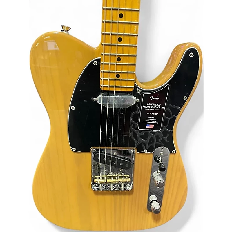 Used Fender American Professional II Telecaster Butterscotch Solid Body Electric Guitar