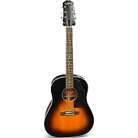 Used Epiphone inspired by gibson j45 sunburst Acoustic Electric Guitar