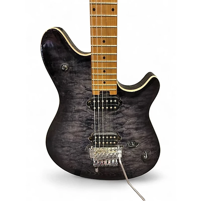 Used EVH Wolfgang Special qm charcoal burst Solid Body Electric Guitar