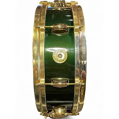 Used Gretsch Drums 4.5X14 125th Anniversary Snare CADILLAC GREEN Drum