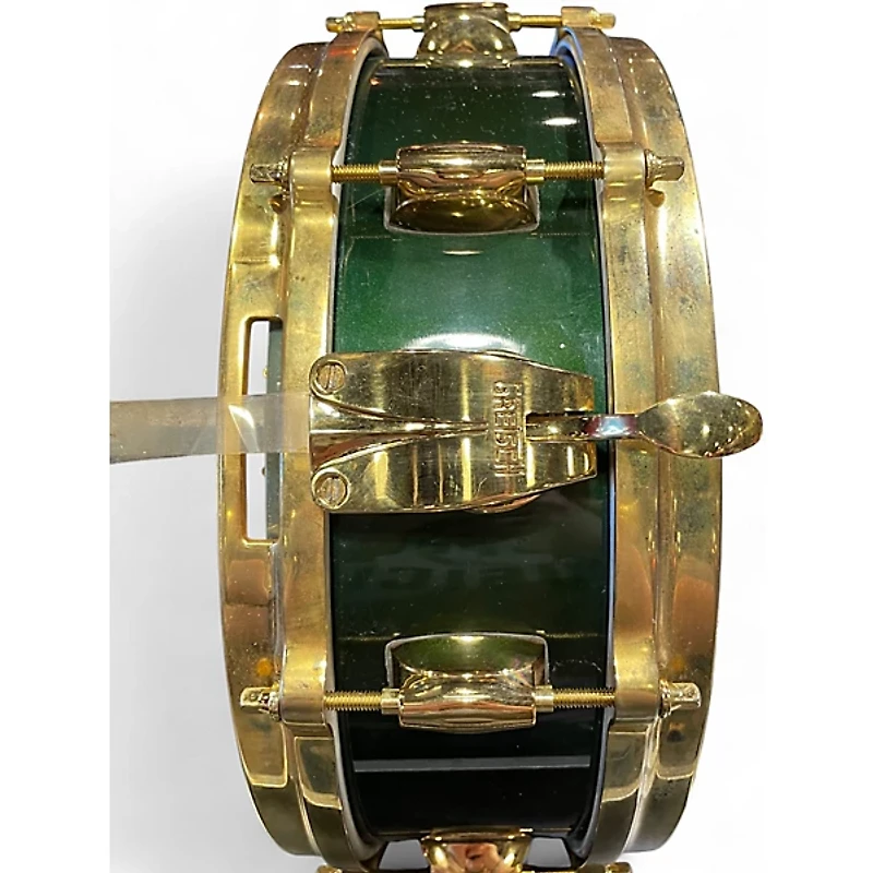Used Gretsch Drums 4.5X14 125th Anniversary Snare CADILLAC GREEN Drum