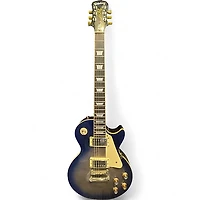 Used Epiphone Les Paul Standard Pro Blue Burst Solid Body Electric Guitar