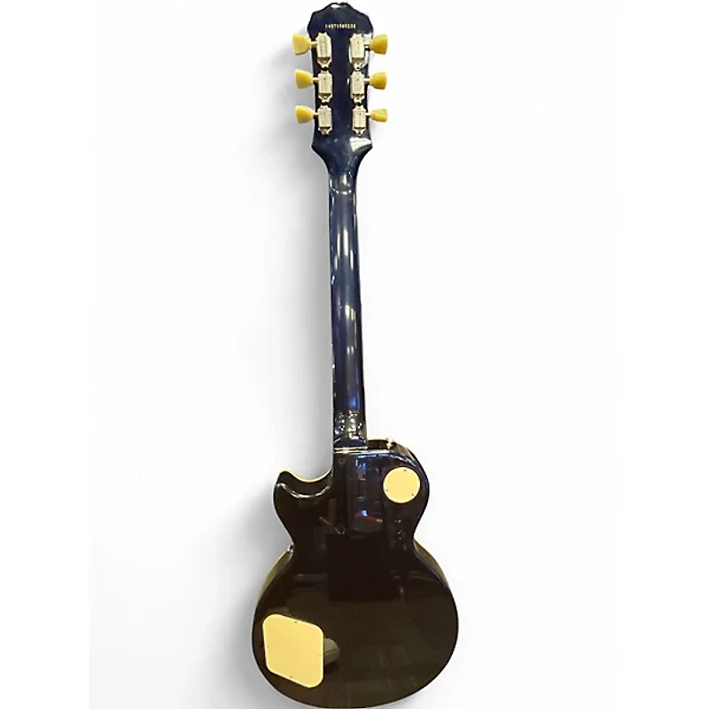 Used Epiphone Les Paul Standard Pro Blue Burst Solid Body Electric Guitar