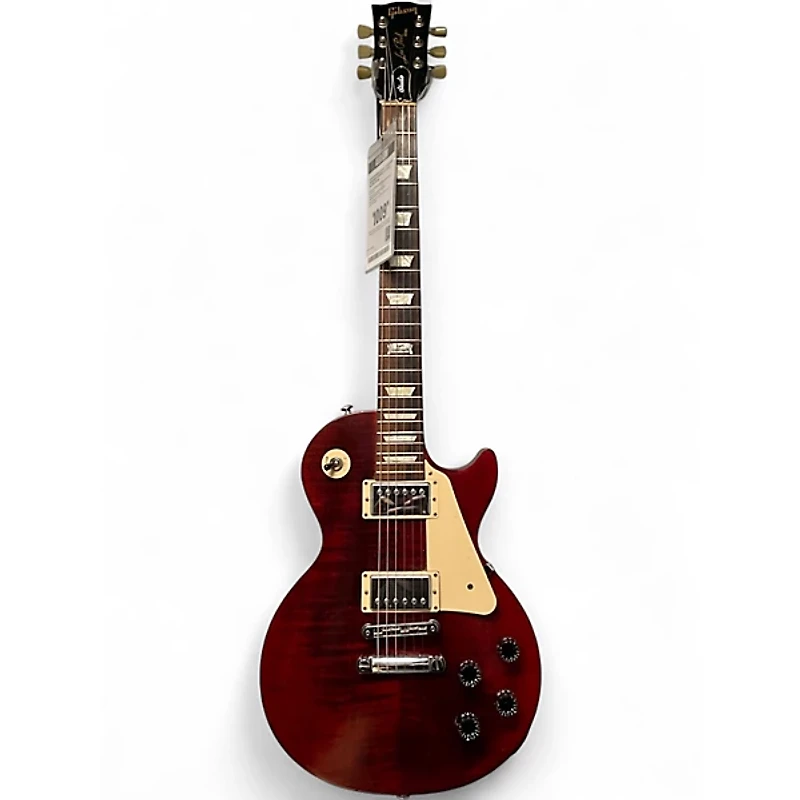 Used 2014 Gibson Les Paul Studio 120th anniversary Burgundy Solid Body Electric Guitar