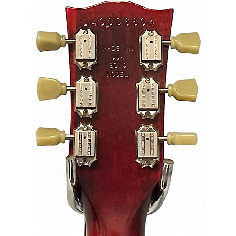 Used 2014 Gibson Les Paul Studio 120th anniversary Burgundy Solid Body Electric Guitar