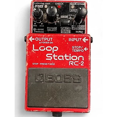 Used BOSS RC2 Loop Station Pedal