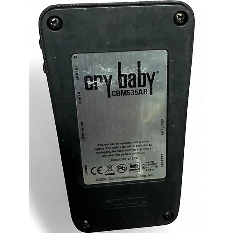 Used Dunlop CBM535AR Cry Baby Q Mini 535Q Effect Pedal