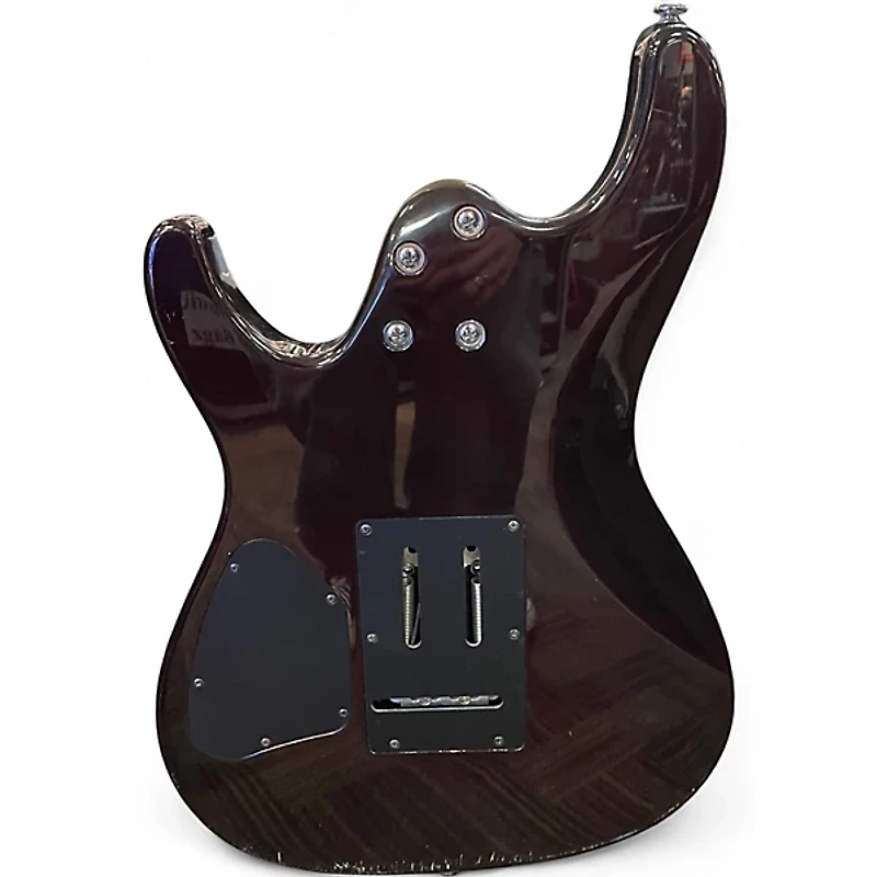 Used Ibanez sa160qm Amber Solid Body Electric Guitar