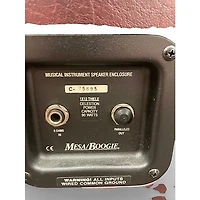 Used MESA/Boogie Thiele 1x12 4Ohm Guitar Cabinet