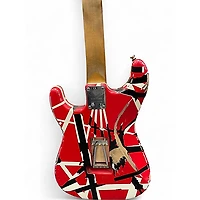 Used EVH Striped Series Frankie striped Solid Body Electric Guitar