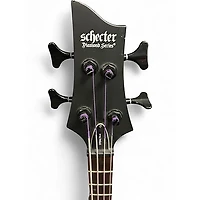 Used Schecter Guitar Research STILETTO STEALTH 4 Black Electric Bass Guitar