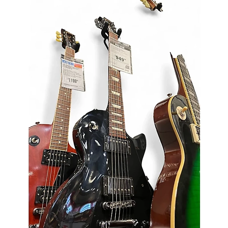 Used Gibson Les Paul Studio Ebony Solid Body Electric Guitar