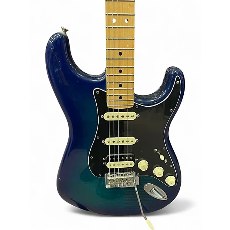 Used Fender Player Plus Stratocaster blue burst Solid Body Electric Guitar