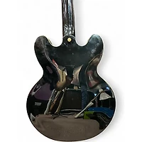 Used Epiphone SHERATON II PRO Black and Gold Hollow Body Electric Guitar