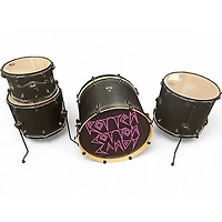 Used Mapex 4 Piece Mars Black Drum Kit