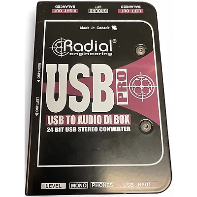 Used Radial Engineering USB PRO Direct Box