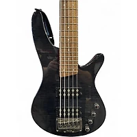Used Ibanez SRX505 Trans Black Electric Bass Guitar