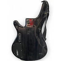 Used Ibanez SRX505 Trans Black Electric Bass Guitar