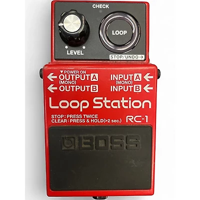 Used BOSS RC1 Loop Station Pedal