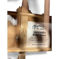 Used Martin SUSTAINABLE WOOD SERIES Natural Acoustic Guitar