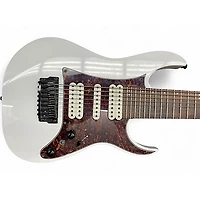 Used Ibanez TAM10 Tosin Abasi Signature 8 String WHITE Solid Body Electric Guitar