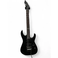 Used ESP LTD M100FM Trans Black Solid Body Electric Guitar