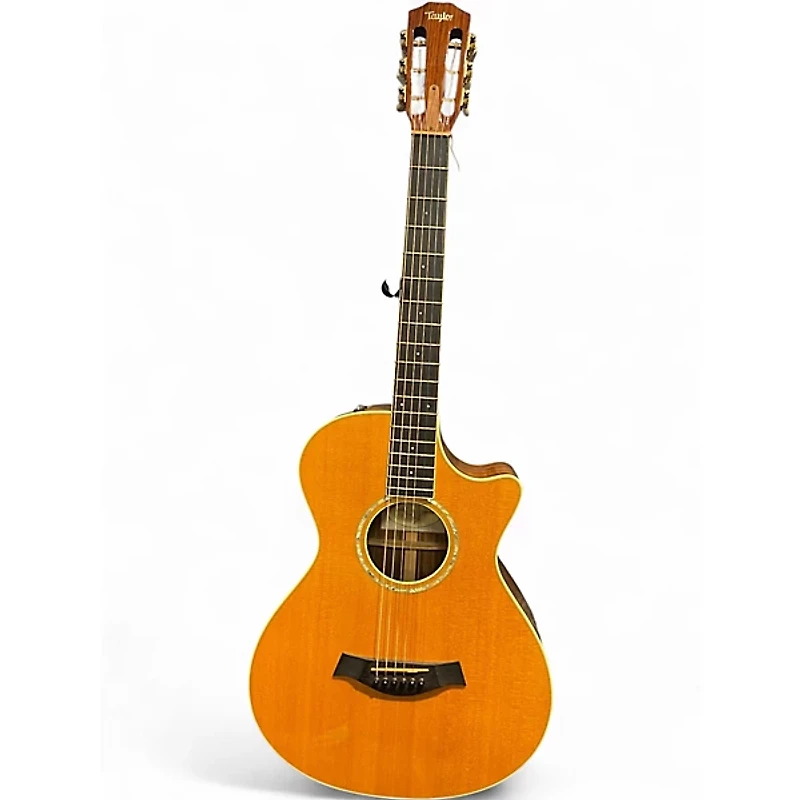 Used Taylor 712E 12-Fret Natural Acoustic Electric Guitar