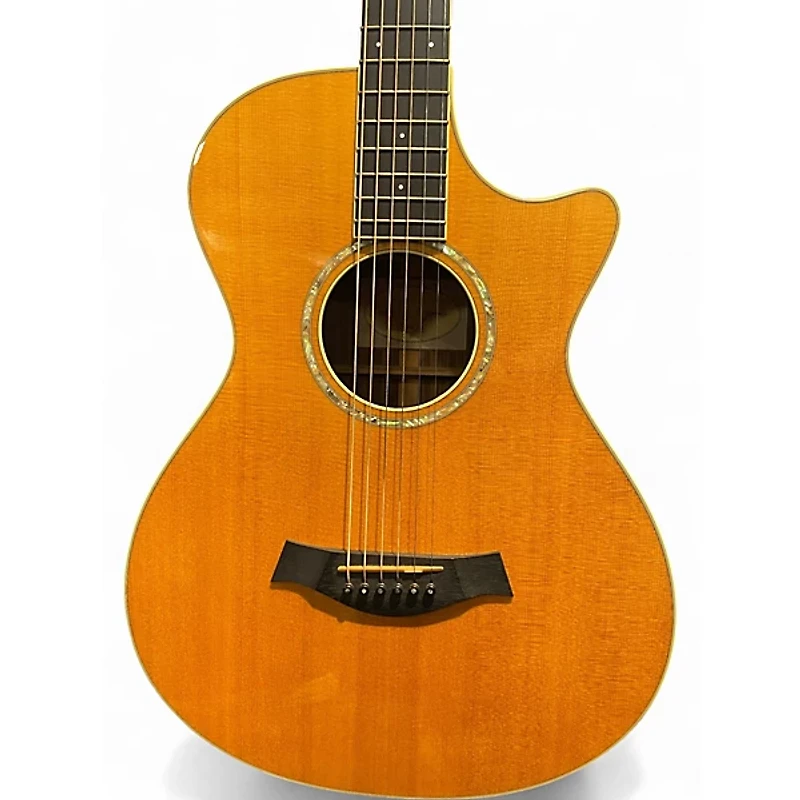 Used Taylor 712E 12-Fret Natural Acoustic Electric Guitar