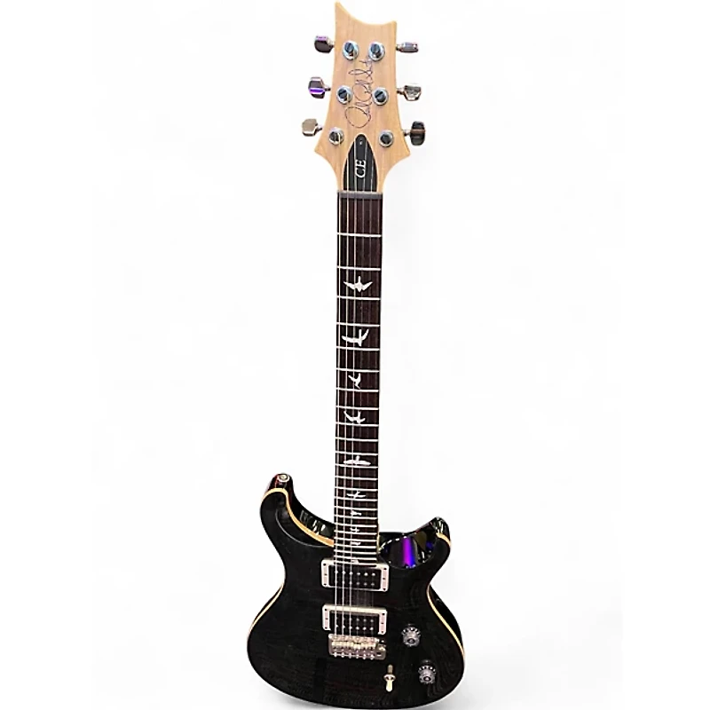 Used PRS CE24 Black Solid Body Electric Guitar