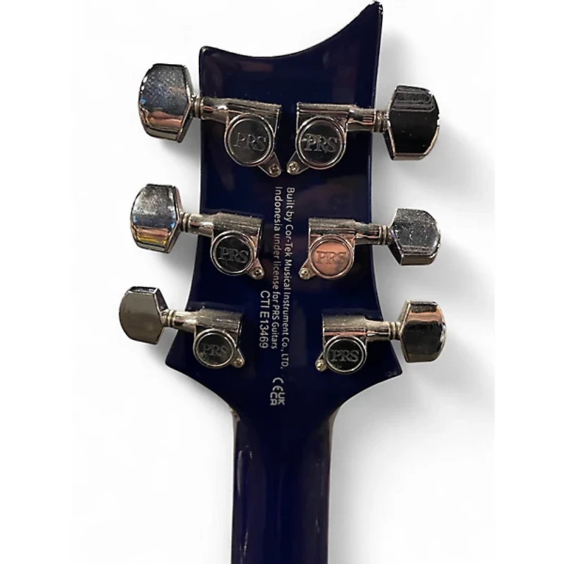 Used PRS SE Standard 24 08 Blue Solid Body Electric Guitar