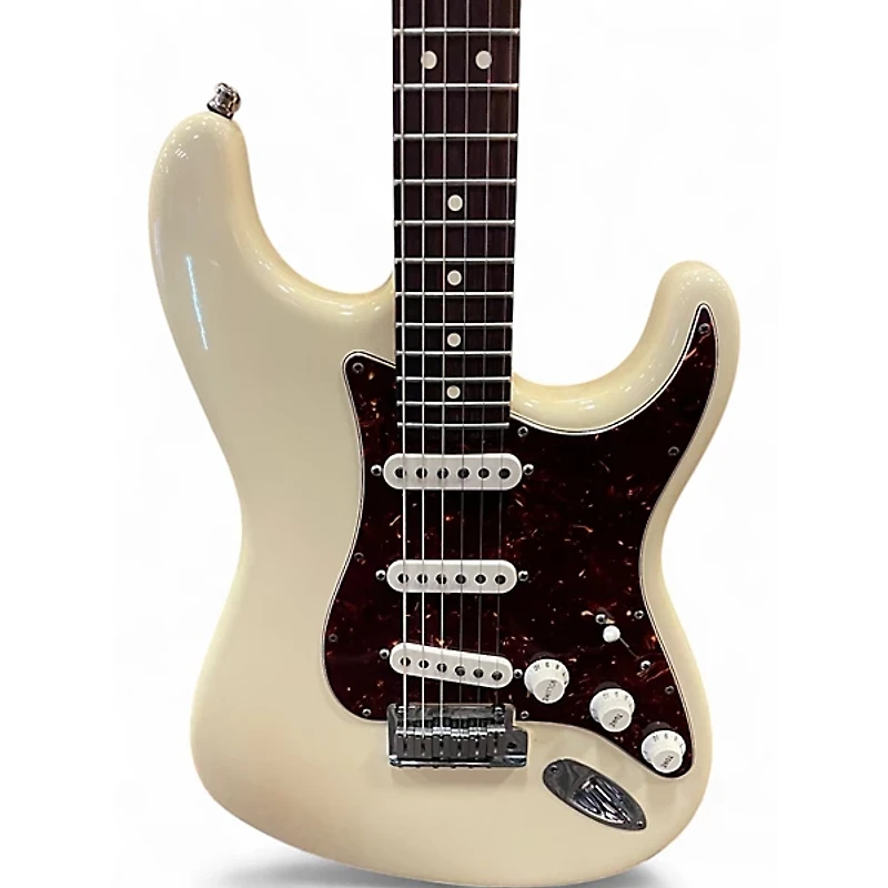 Used Fender 50th Anniversary American Stratocaster Olympic White Solid Body Electric Guitar