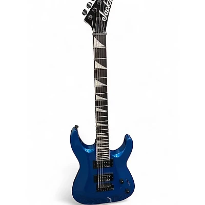 Used Jackson JS22 Dinky Metallic Blue Solid Body Electric Guitar