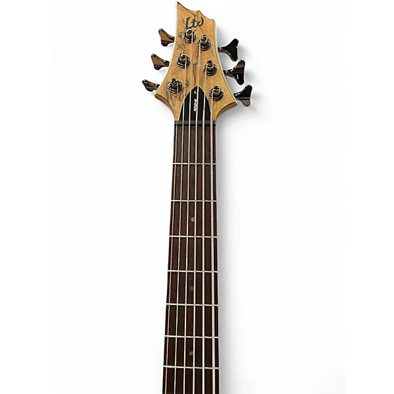 Used ESP B206 6 String Natural Electric Bass Guitar