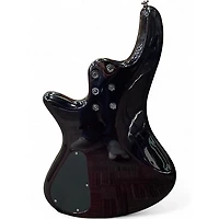 Used Schecter Guitar Research Stiletto Elite 4 String Red Electric Bass Guitar