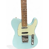 Used Fender Deluxe Nashville Telecaster Daphne Blue Solid Body Electric Guitar