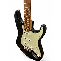 Used Fender Limited Edition Player Stratocaster Black Solid Body Electric Guitar