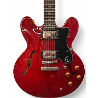 Used Epiphone Dot CH Cherry Hollow Body Electric Guitar