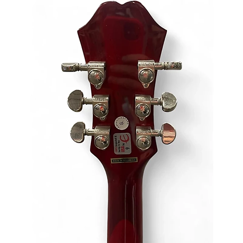 Used Epiphone Dot CH Cherry Hollow Body Electric Guitar