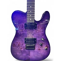 Used Schecter Guitar Research Diamond Series PT Purple Burst Solid Body Electric Guitar