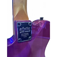 Used Schecter Guitar Research Diamond Series PT Purple Burst Solid Body Electric Guitar