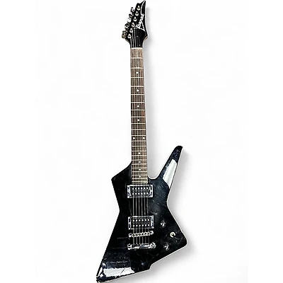 Used Ibanez DTX120 Black Solid Body Electric Guitar