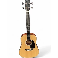 Used Martin D JR BASS Natural Acoustic Bass Guitar