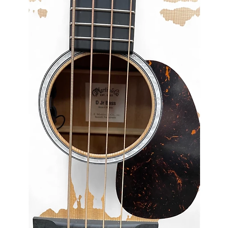 Used Martin D JR BASS Natural Acoustic Bass Guitar