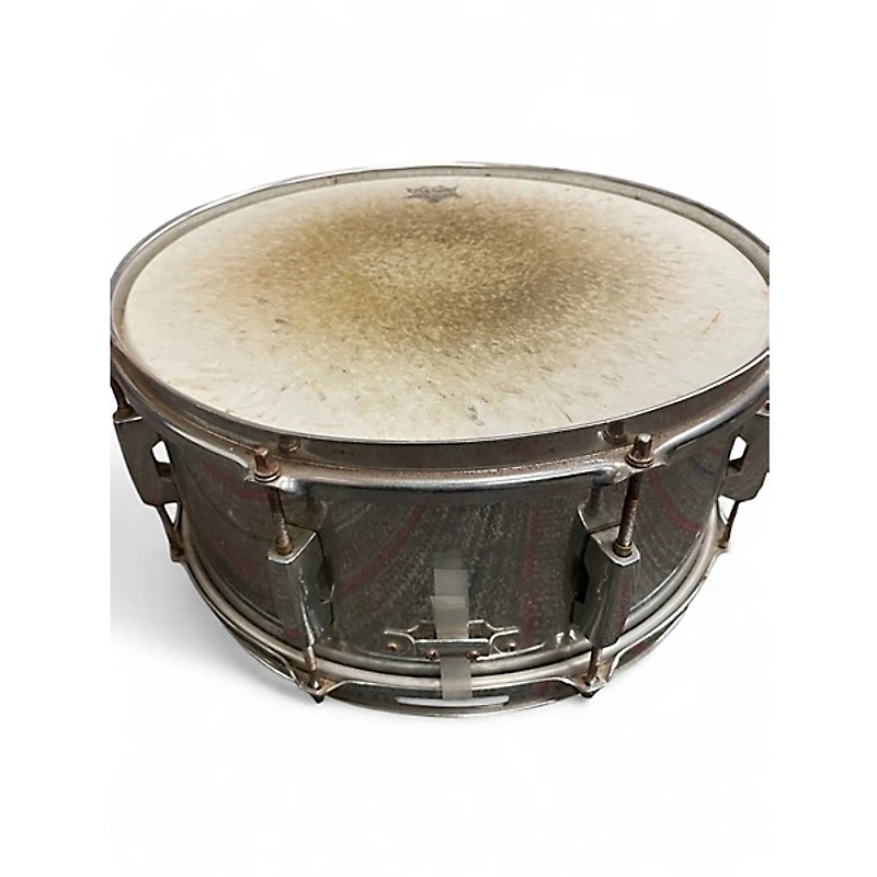Used Pearl 14in STEEL SHELL SNARE CHROME Drum