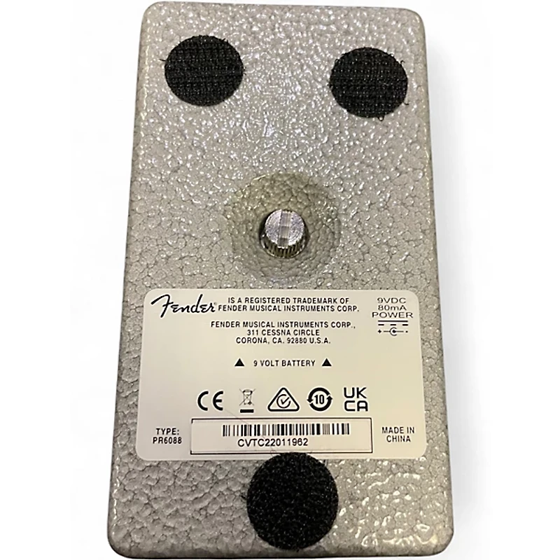 Used Fender DISTORTION Effect Pedal