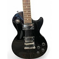 Used Epiphone Les Paul Tribute Plus Black Solid Body Electric Guitar