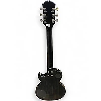Used Epiphone Les Paul Tribute Plus Black Solid Body Electric Guitar